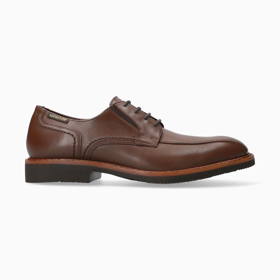 Mephisto NELSON Bőr Férfi Loafers - Barna, HU-46079